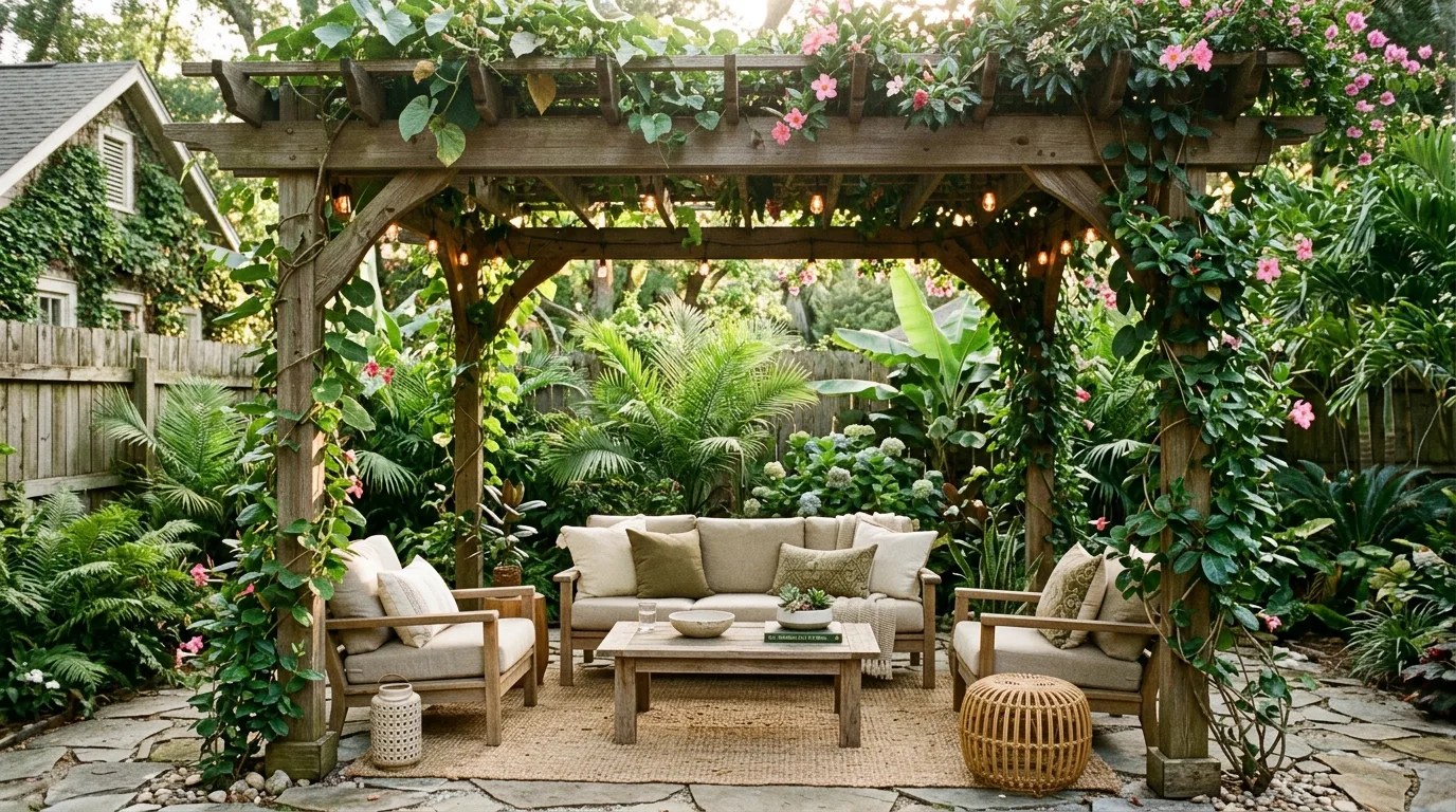 Modern Tropical Florida Yard